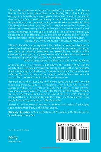 Radical Evil: A Philosophical Interrogation,Used