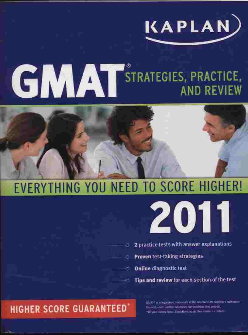Kaplan GMAT 2011: Strategies, Practice, and Review,Used