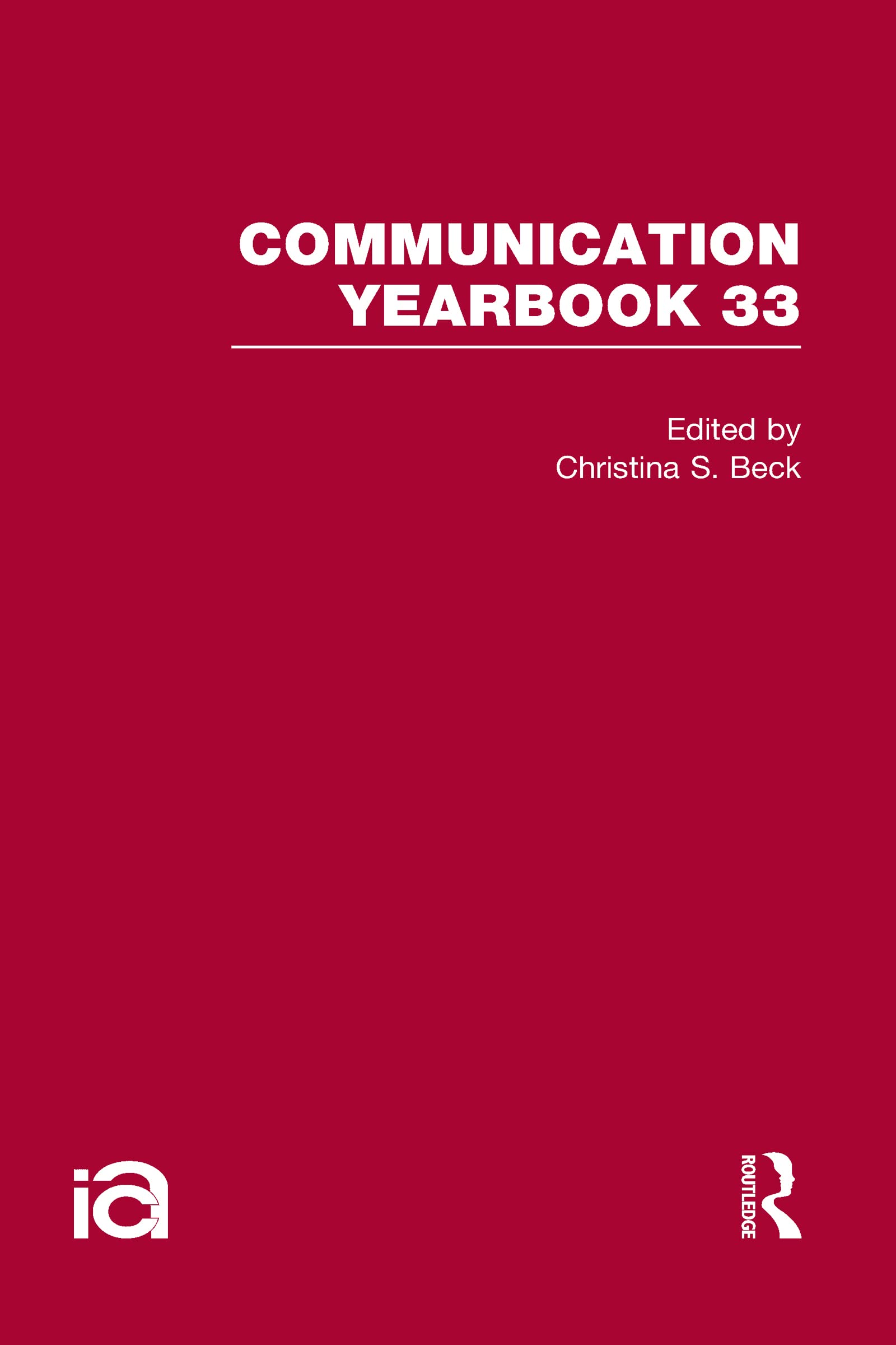 Communication Yearbook 33,Used