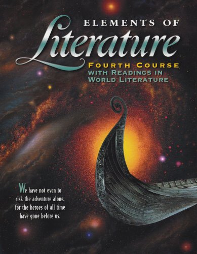 Elements of Literature, 4th Course, Grade 10,Used