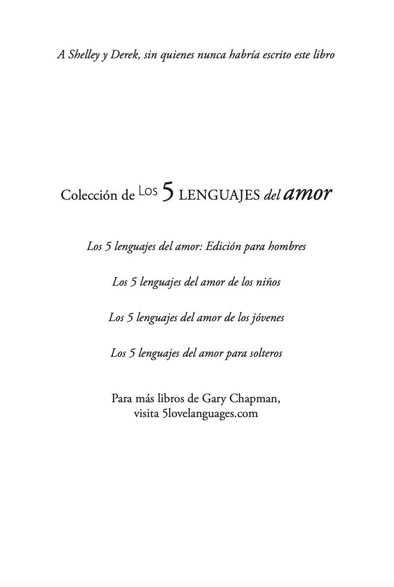 Los 5 lenguajes del amor para jvenes (Revisado) (Spanish Edition),Used