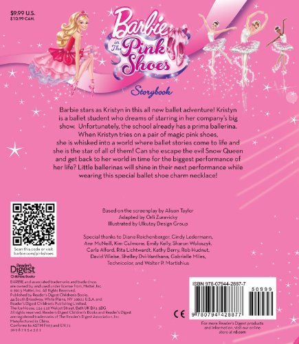 Barbie in the Pink Shoes: Storybook and Bracelet (1) (BOOK AND JEWELRY),Used
