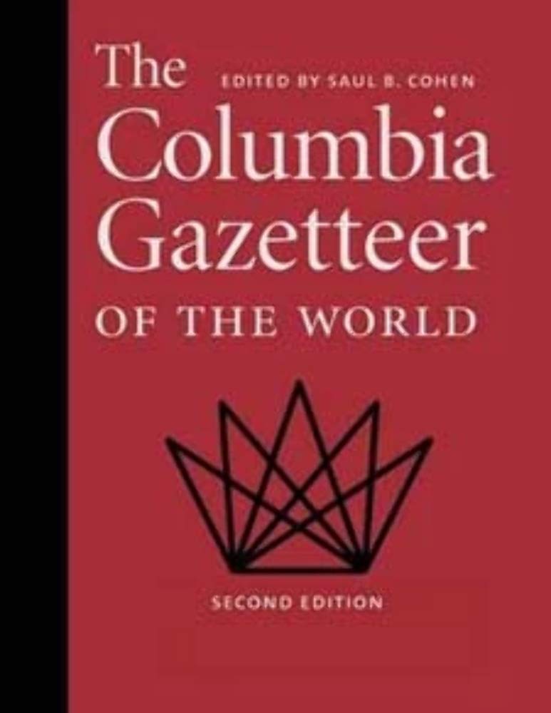 The Columbia Gazetteer of the World  3 Volume Set,Used