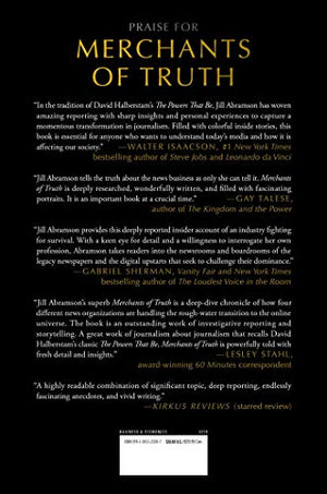 Merchants of Truth: The Business of News and the Fight for Facts,Used