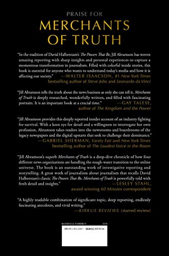 Merchants of Truth: The Business of News and the Fight for Facts,Used