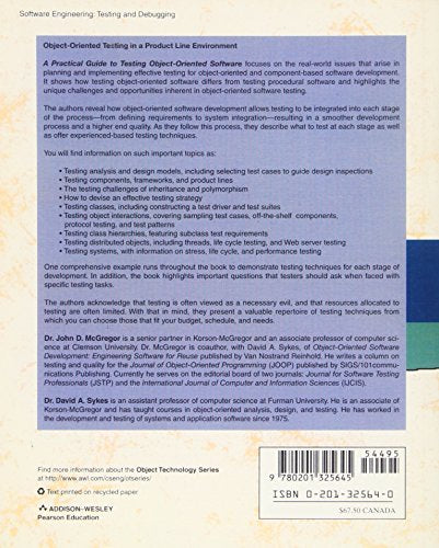 A Practical Guide to Testing ObjectOriented Software,Used