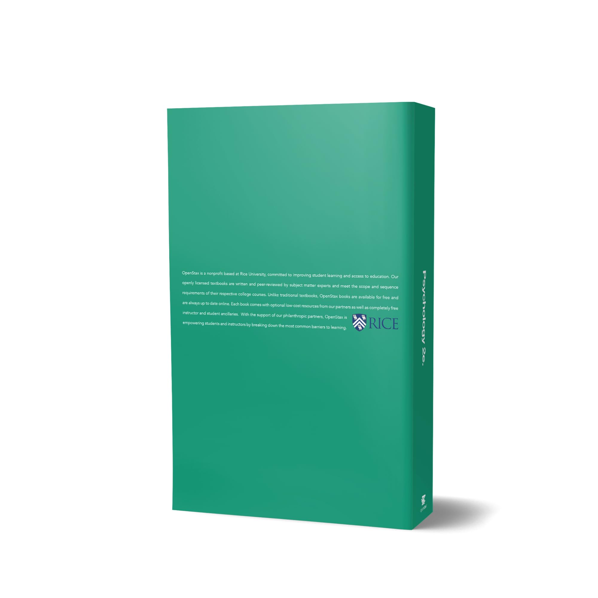Psychology 2e: Official OpenStax [hardcover, full color],New