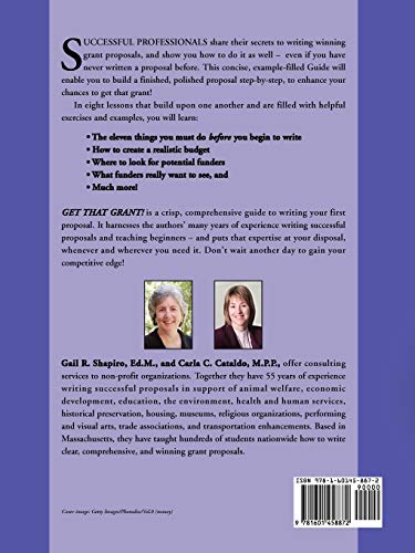 GET THAT GRANT! The QuickStart Guide to Successful Proposals  SECOND EDITION,Used