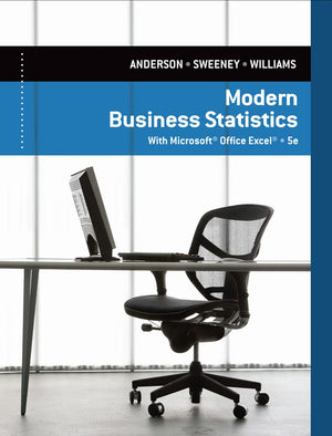 Modern Business Statistics with MicrosoftExcel,Used
