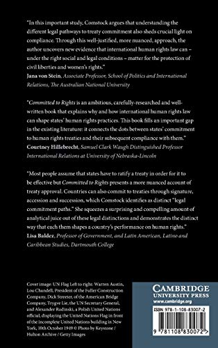 Committed to Rights: Volume 1: UN Human Rights Treaties and Legal Paths for Commitment and Compliance,Used