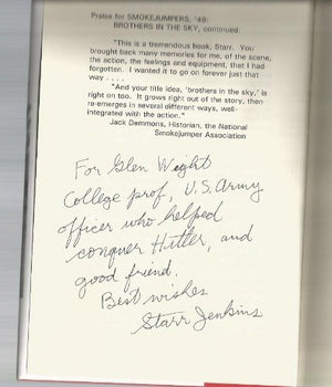 Smokejumpers, '49: Brothers in the Sky,Used