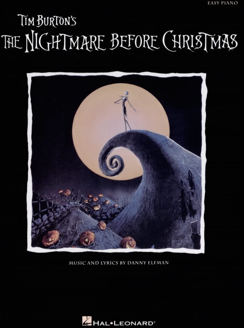 The Nightmare Before Christmas: Easy Piano (Easy Piano (Hal Leonard)),Used