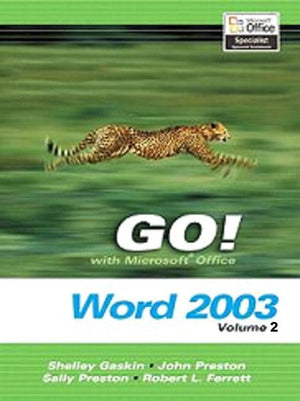 Go! with Microsoft Office Word 2003 Volume 2,Used