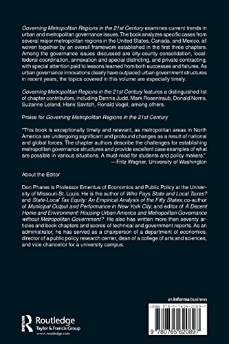 Governing Metropolitan Regions in the 21st Century (Cities and Contemporary Society),Used