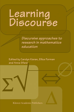 Learning Discourse: Discursive approaches to research in mathematics education,Used