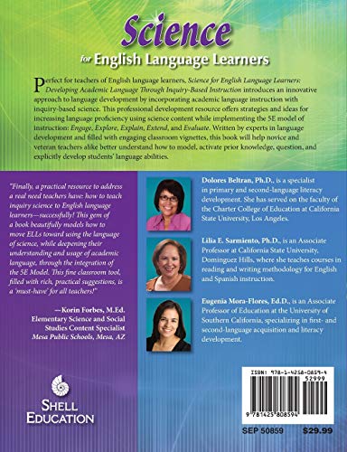 Science for English Language Learners (Professional Resources),Used