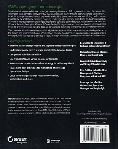 VMware SoftwareDefined Storage,Used