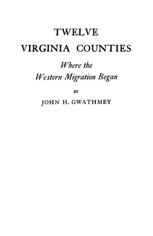 Twelve Virginia Counties,Used