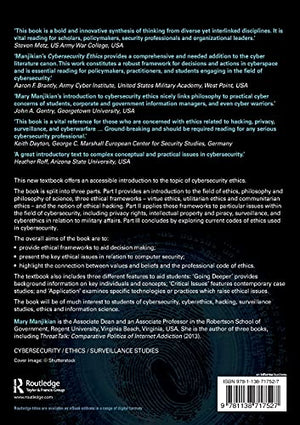 Cybersecurity Ethics: An Introduction