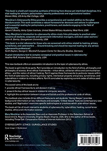 Cybersecurity Ethics: An Introduction