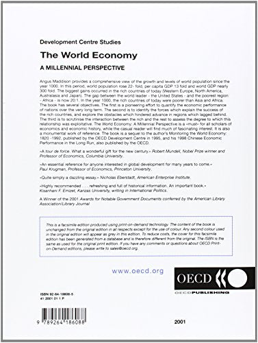 The World Economy: A Millennial Perspective (Development Centre Studies),New