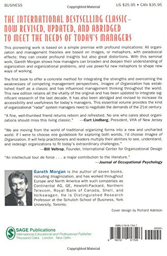 Images Of Organization: The Executive Edition,Used