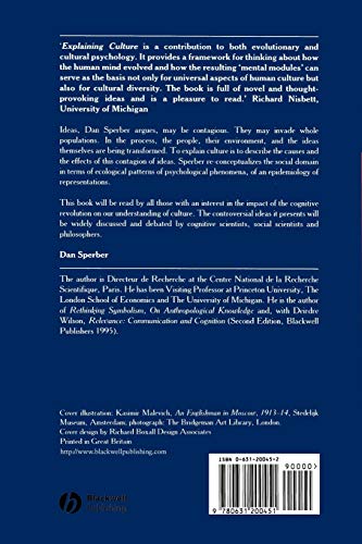 Explaining Culture: A Naturalistic Approach,New