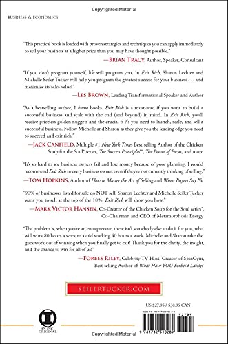 Exit Rich: The 6 P Method to Sell Your Business for Huge Profit,Used