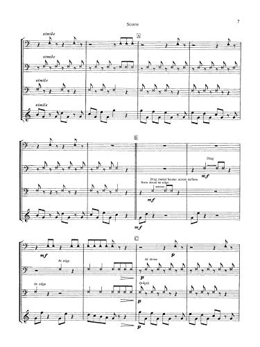 Suite for Percussion: For 4 Players (Percussion Ensemble Series),Used