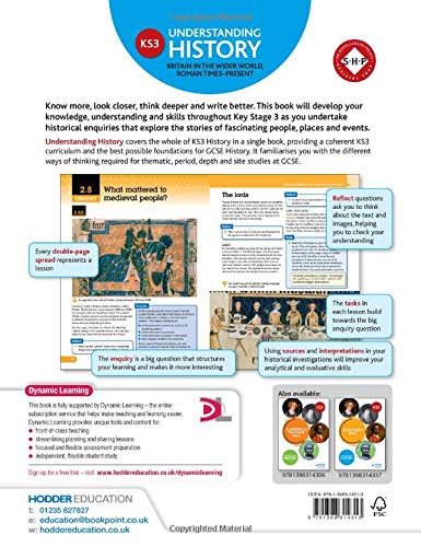 Understanding History: Key Stage 3: Britain in the wider world, Roman timespresent: Updated Edition,Used