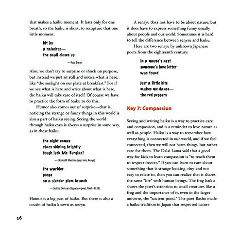 Haiku: Learn To Express Yourself By Writing Poetry In The Japanese Tradition (Asian Arts And Crafts For Creative Kids),Used