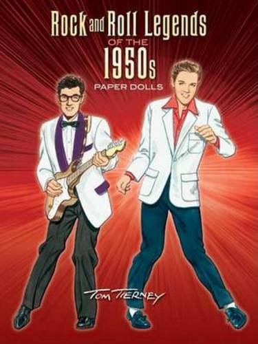 Rock And Roll Legends Of The 1950S Paper Dolls (Dover Celebrity Paper Dolls),Used