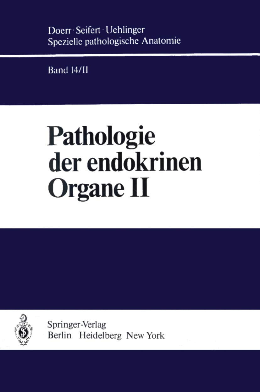 Pathologie Der Endokrinen Organe (Spezielle pathologische Anatomie) (German Edition),Used