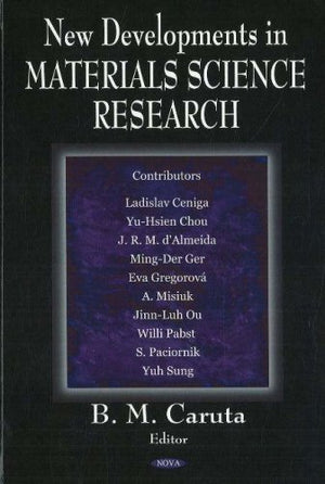 New Developments in Materials Science Research,Used
