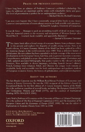 A Concise Economic History of the World: From Paleolithic Times to the Present, 4th Edition,New