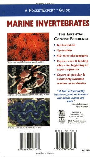 A PocketExpert Guide to Marine Invertebrates: 500+ EssentialtoKnow Aquarium Species,Used