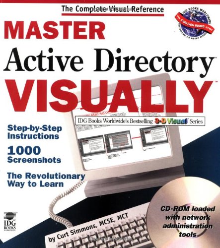 Master Active Directory VISUALLY (Idg's 3D Visual Series),Used