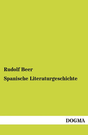 Spanische Literaturgeschichte (German Edition),Used