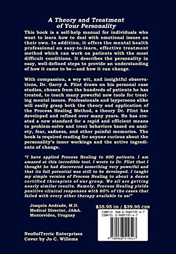 A Theory and Treatment of Your Personality: A Manual for Change: Process Healing Method I,Used