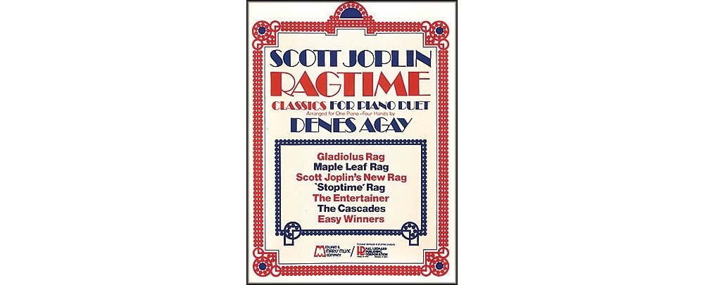 Scott Joplin Ragtime Classics for Piano Duet (one piano, four hands),Used
