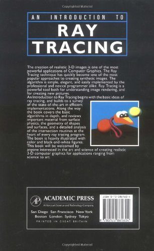 An Introduction to Ray Tracing (The Morgan Kaufmann Series in Computer Graphics),New