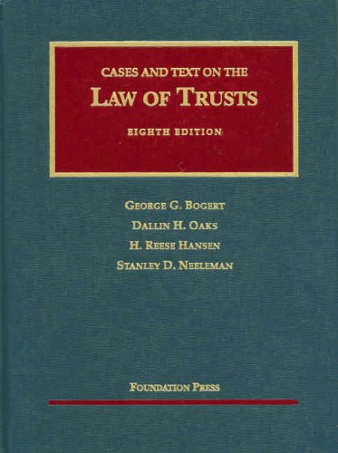 Cases and Text on the Law of Trusts (University Casebook Series),Used