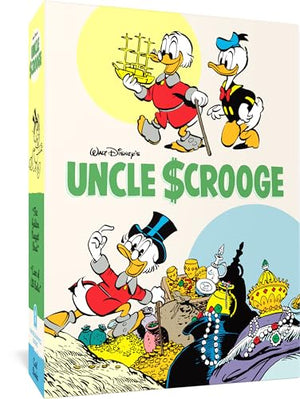 Walt DisneyS Uncle Scrooge Gift Box Set The Golden Nugget Boat & Cave Of Ali Baba: Vols. 26 & 28 (The Complete Carl Barks