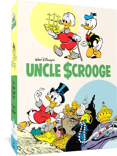Walt DisneyS Uncle Scrooge Gift Box Set The Golden Nugget Boat & Cave Of Ali Baba: Vols. 26 & 28 (The Complete Carl Barks