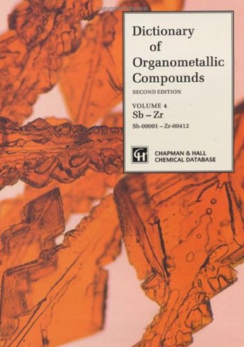 Dictionary Of Organometallic Compounds