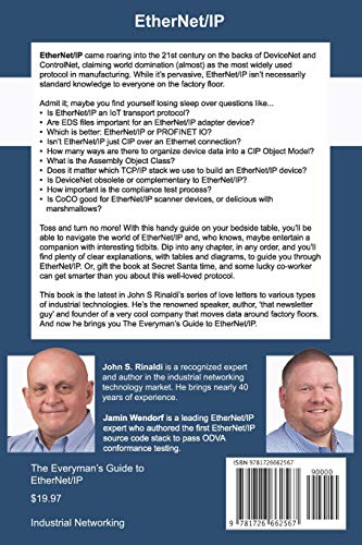 EtherNet/IP: The Everymans Guide to The Most Widely Used Manufacturing Protocol,Used