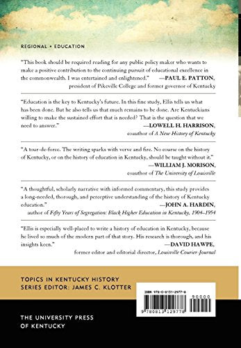 A History of Education in Kentucky (Topics In Kentucky History),Used