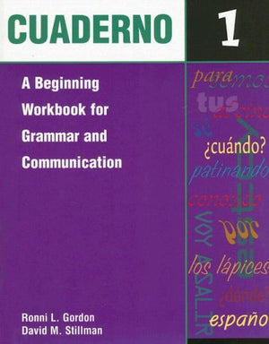 Cuaderno 1, Worktext: A Beginning Workbook for Gammar and Communication (CUADERNO WORKBOOKS),Used