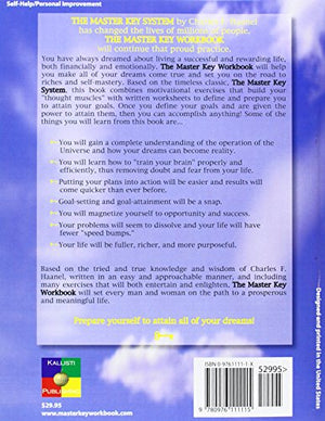 The Master Key Workbook: A Complete Method of SelfMastery and Goal Attainment Based on The Master Key System, the Legendary Boo,Used