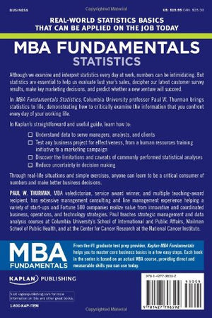 MBA Fundamentals Statistics,Used